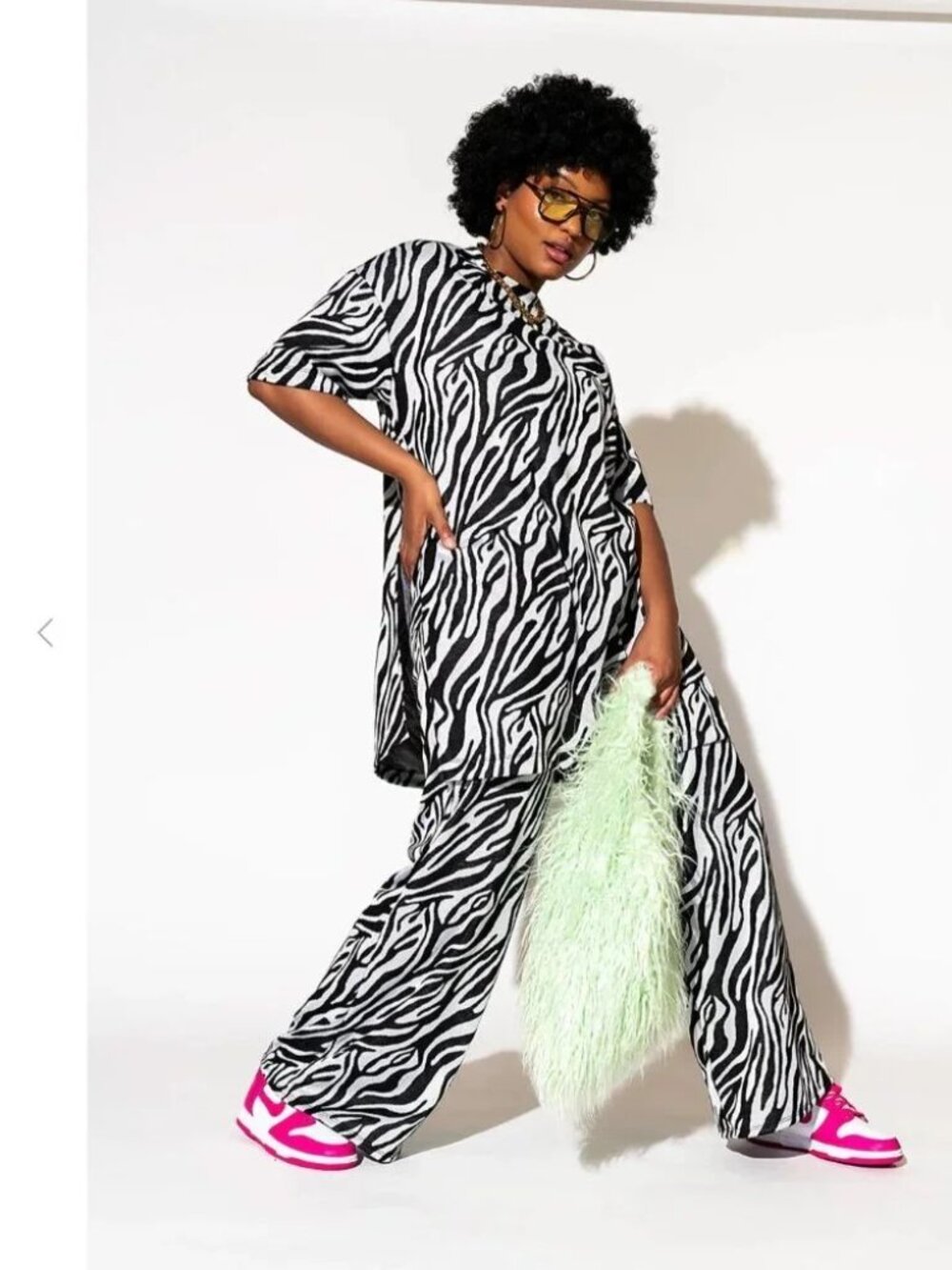 Dressed in Lala Zebra Baby Pants
